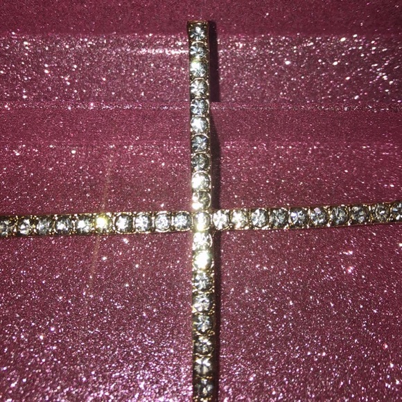 A Bundle of Blessings Accessories - Gold Cross Bunny Bling Clip
